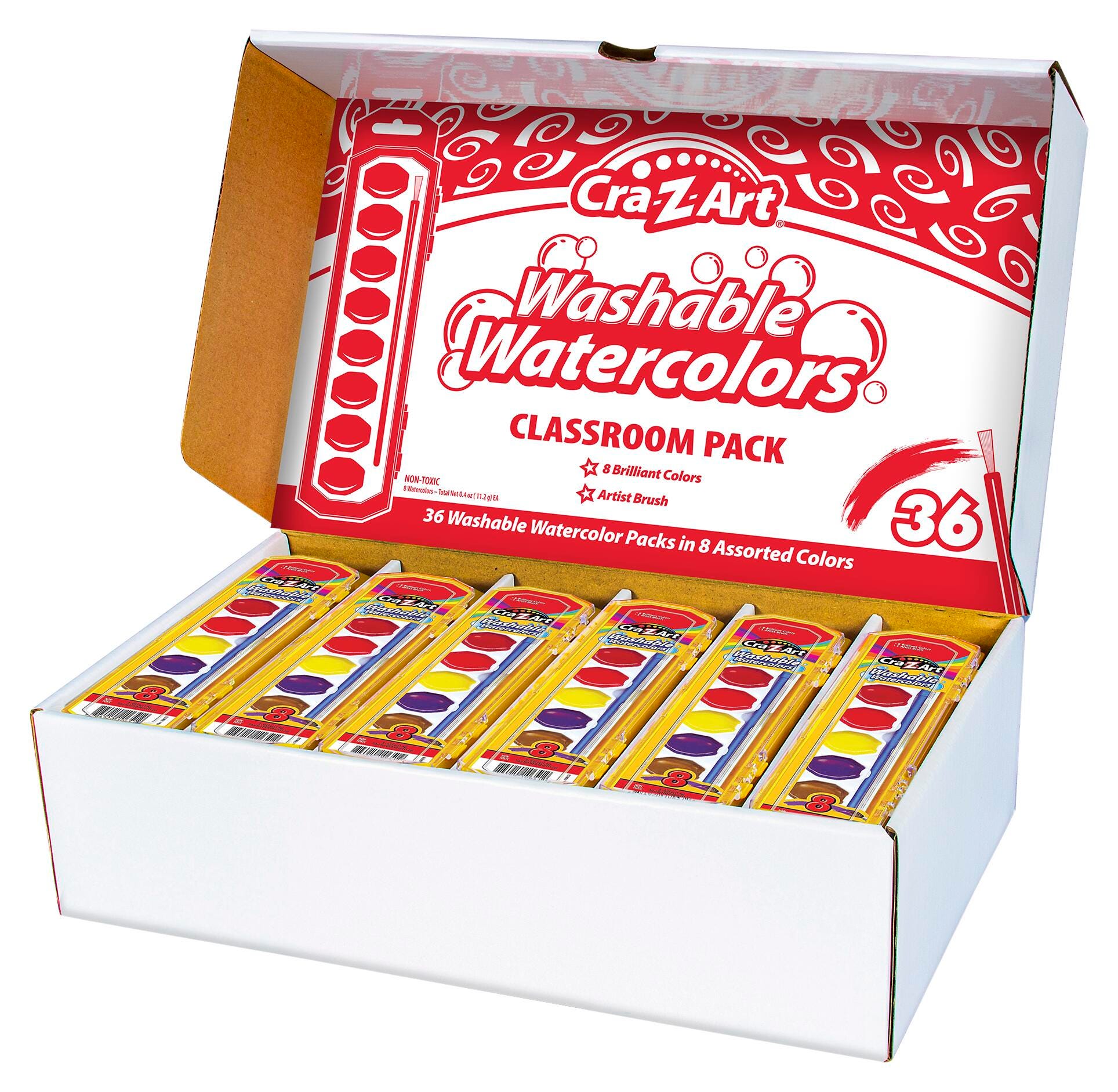 Cra-Z-Art Washable Watercolor Classroom Pack